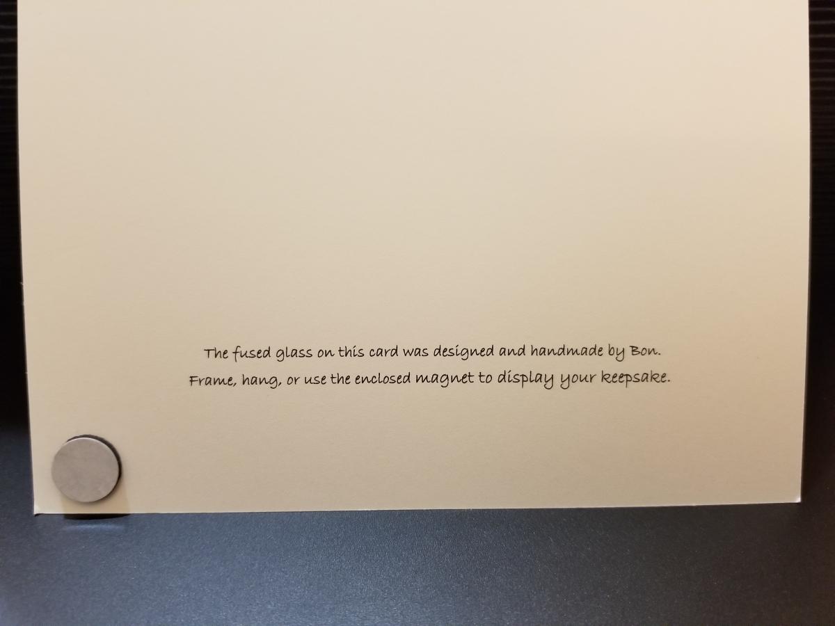 Fused Glass Christmas Cards (Set of 3) picture