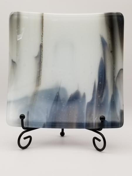 Fused Glass Square Tray/Plate picture