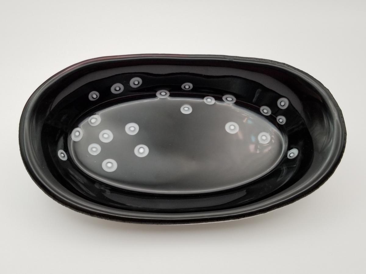 Fused Glass Oblong Bowl Eventeny