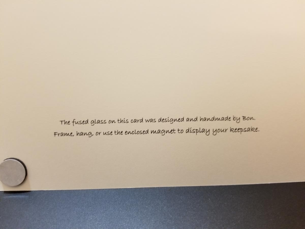 Fused Glass All Occasion Cards (Set of 3) picture