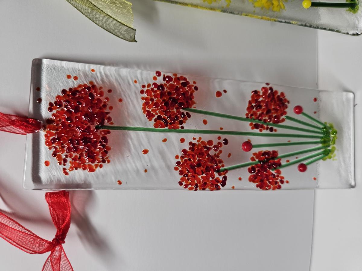 Fused Glass Frit Suncatcher picture