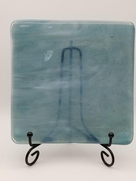 Fused Glass Square Tray/Plate picture