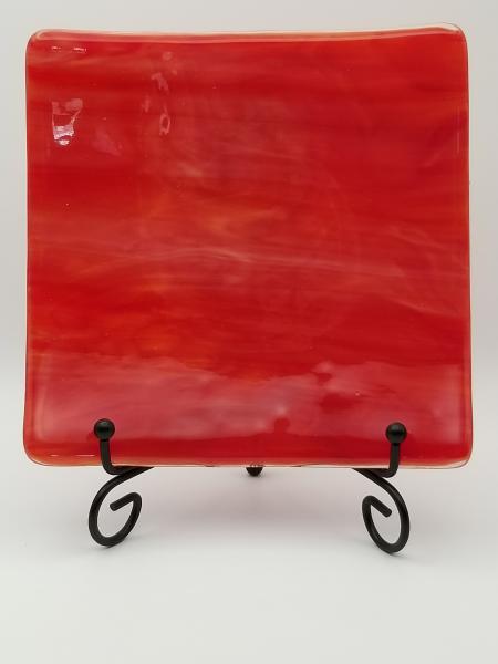 Fused Glass Square Tray/Plate