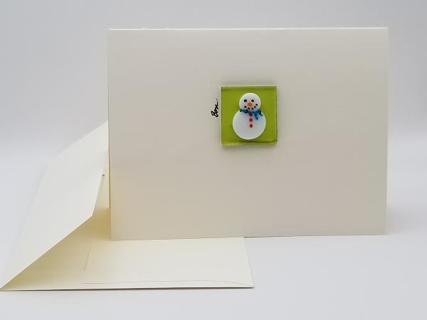 Fused Glass Christmas Cards (Set of 3) picture