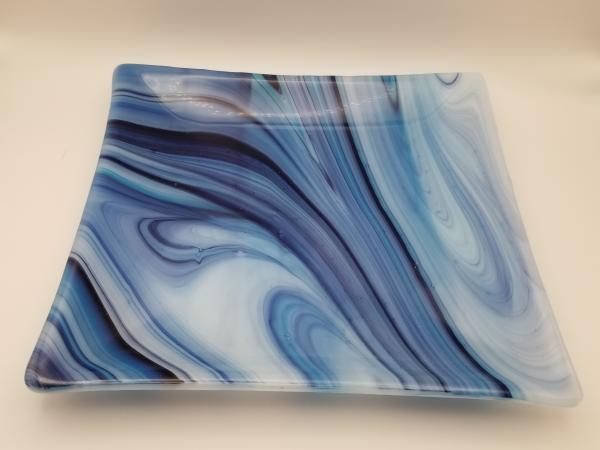 Fused Glass Square Tray/Plate picture