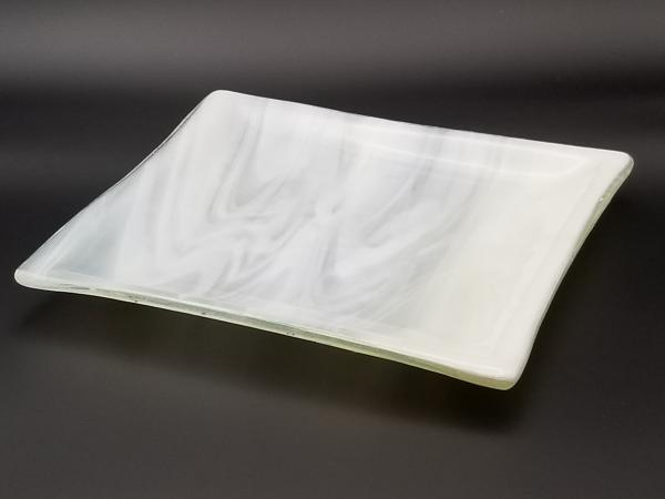 Fused Glass Square Tray/Plate picture