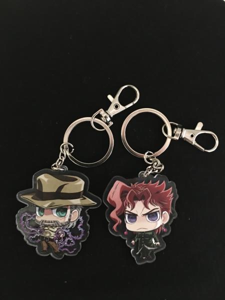 2 Jojo's acrylic keychain pair set picture