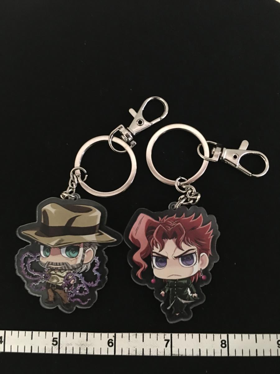 2 Jojo's acrylic keychain pair set picture