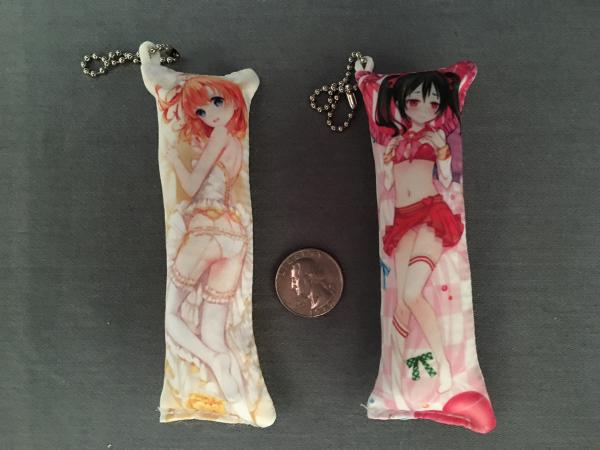 2piece Love Live dakimakura mini body pillow set picture