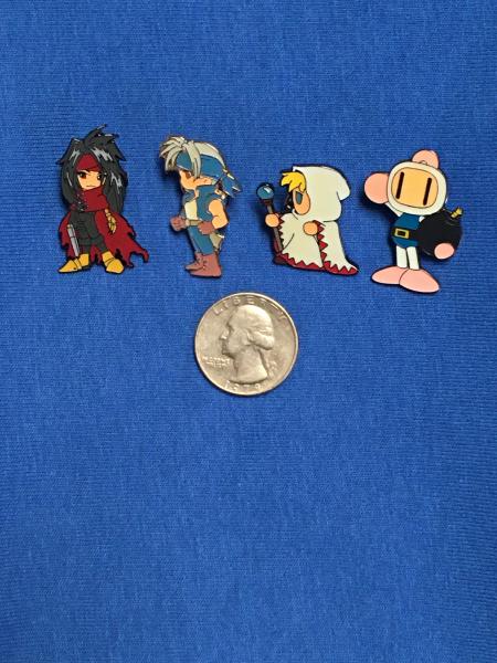 Classic Video Game 4 pin SET picture