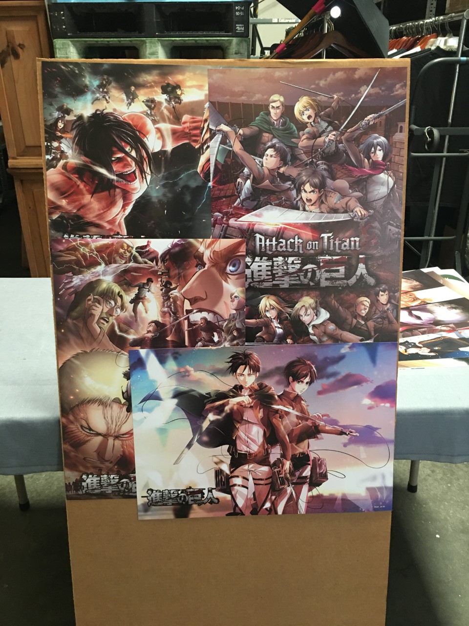 Attack on Titan Posters Set Lot A picture