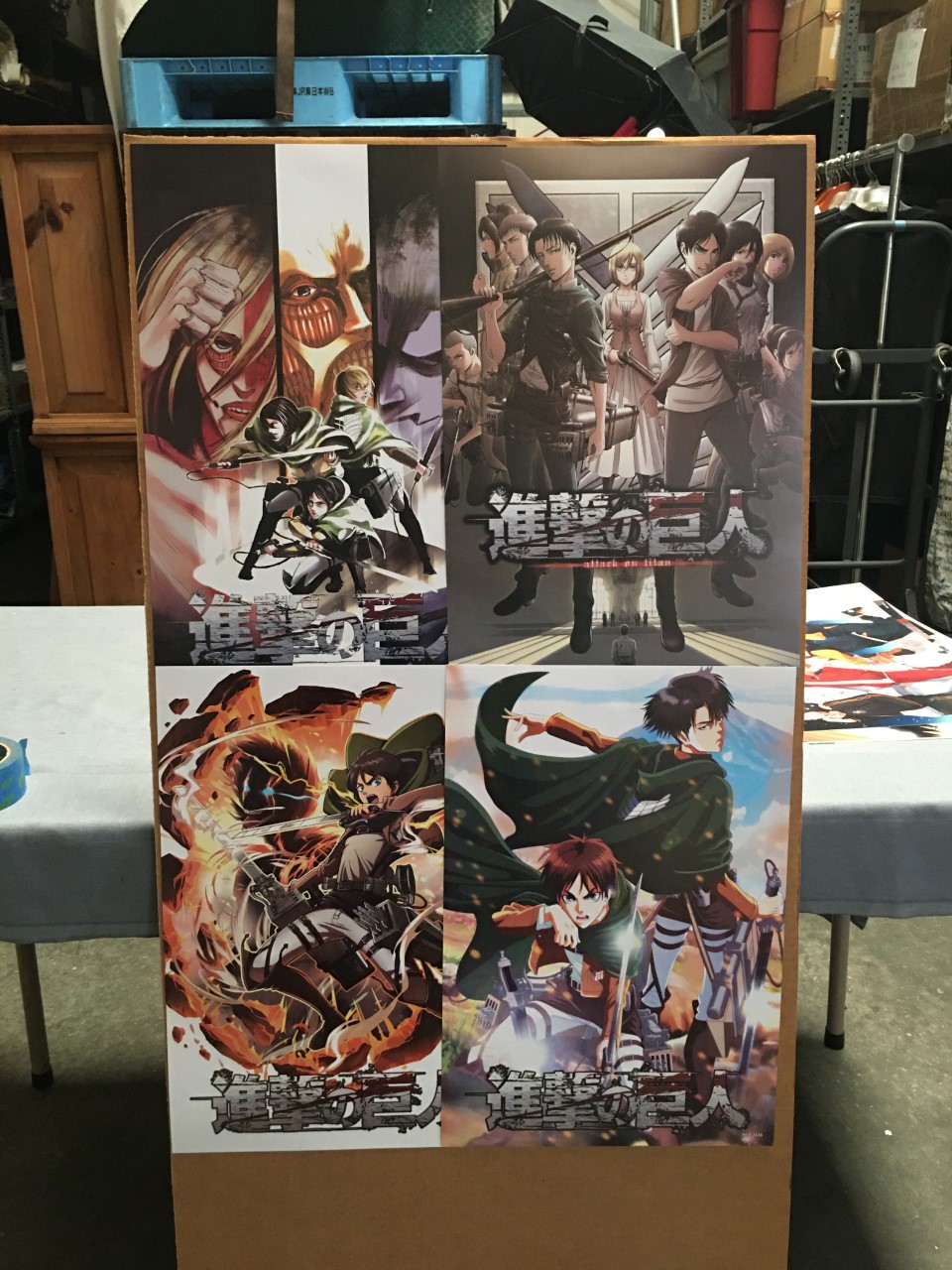 Attack on Titan Posters Set Lot B picture