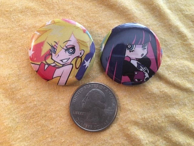 2 pin/badge set Panty, Stocking picture