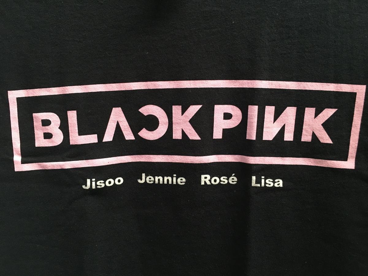 BlackPink band logo tee picture