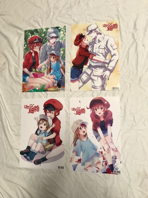 Cells at Work Posters Set Lot B picture