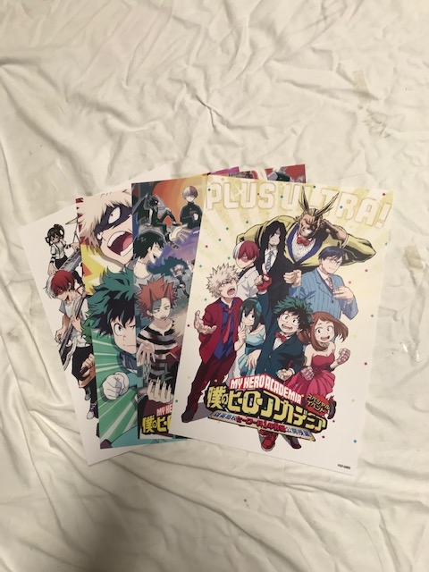 My Hero Academia Posters Set A