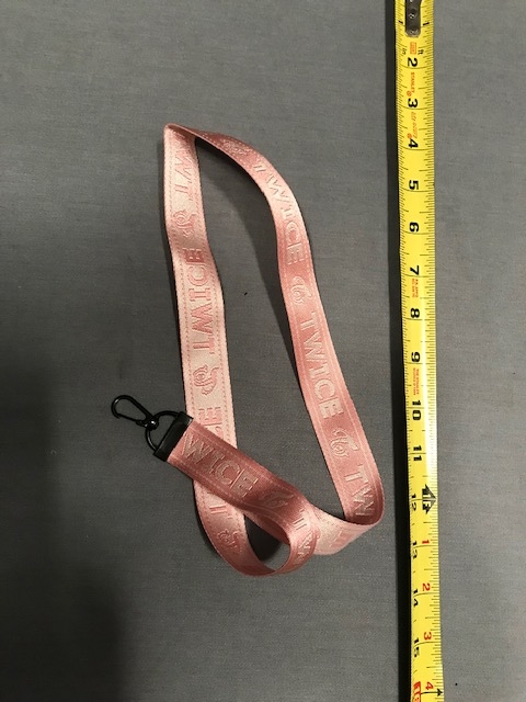 TWICE Logo Keychain Strap Kpop