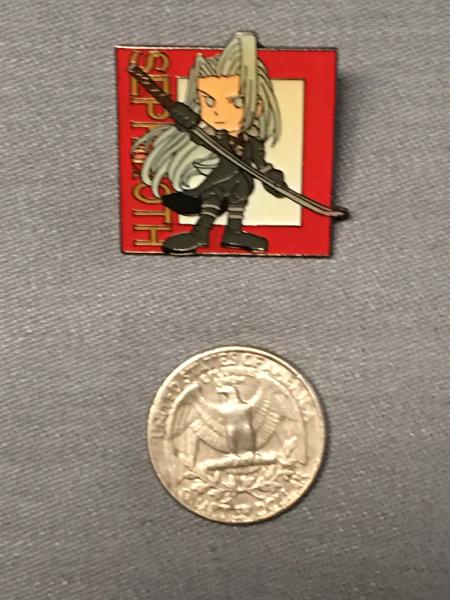 Sephiroth enamel pin