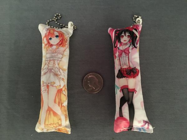 2piece Love Live dakimakura mini body pillow set picture