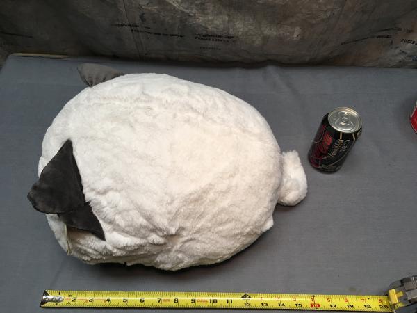 Large White Plush Cat Nemuneko picture