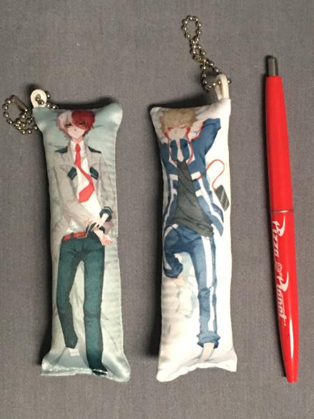 2piece Todoroki Bakugo dakimakura mini body pillow set