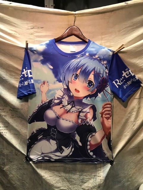 Rem Shirt from Re:Zero anime picture