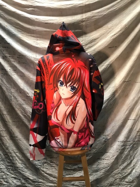 Rias Hoodie High School DxD anime picture