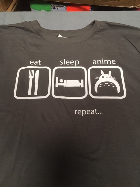 Eat, Sleep, Anime Repeat Shirt picture