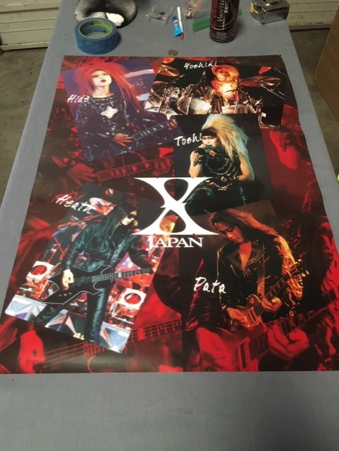 Rare X Japan Jrock Poster Yoshiki picture