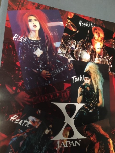 Rare X Japan Jrock Poster Yoshiki picture