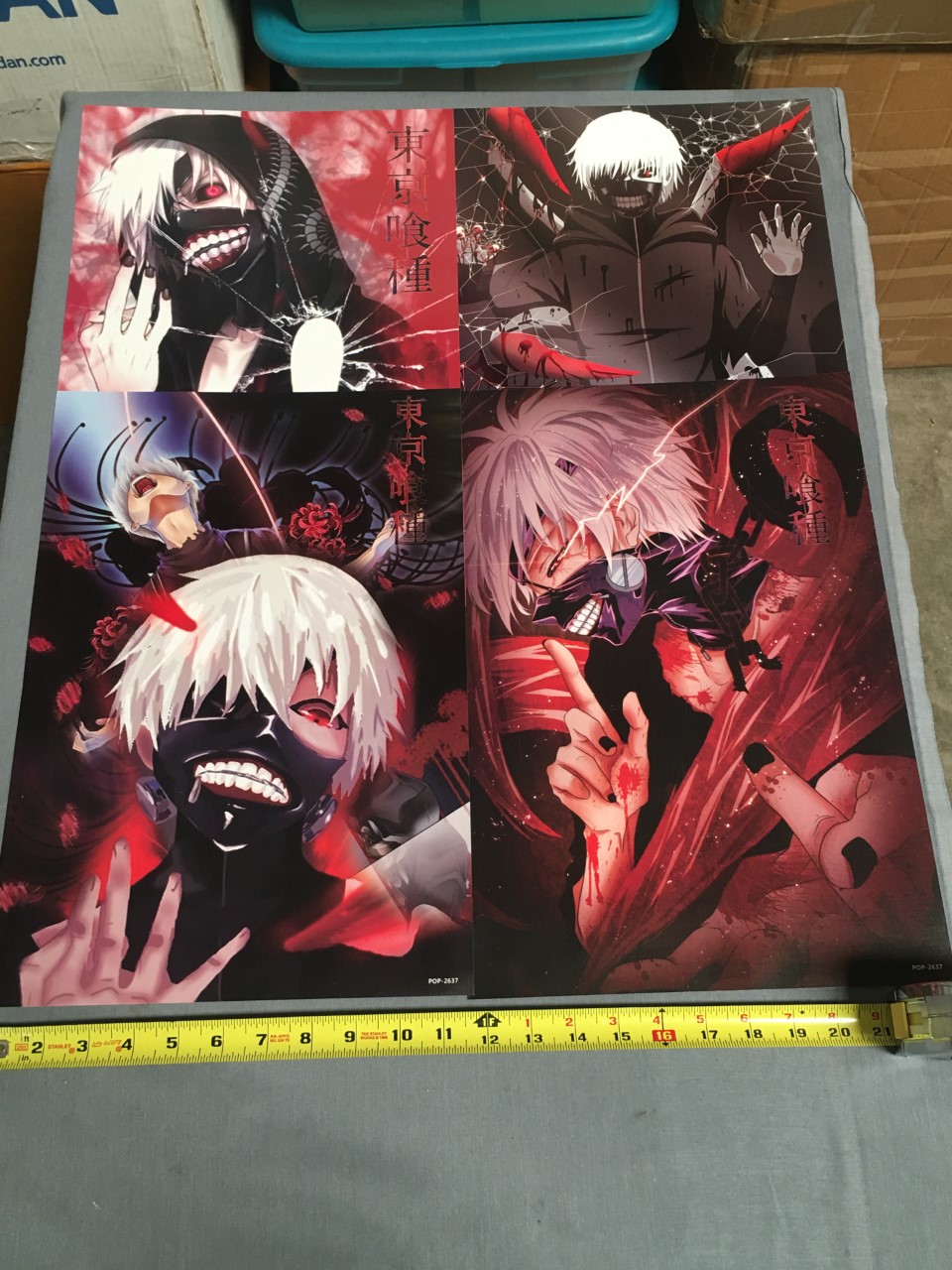 4 Tokyo Ghoul Posters Set Lot B picture
