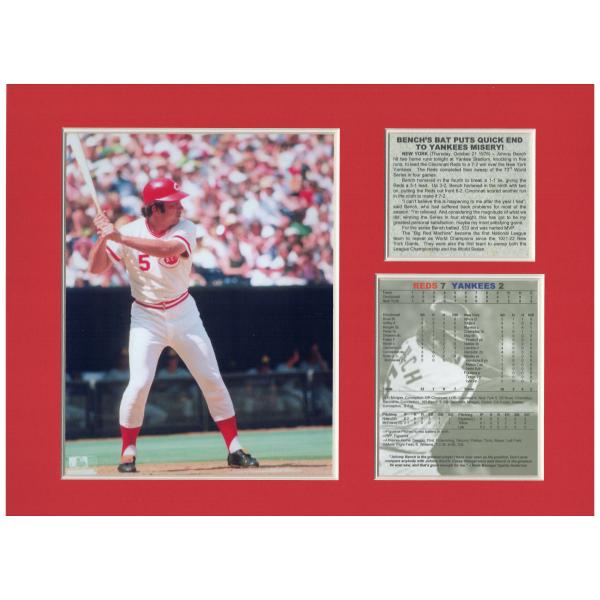 Cincinnati Reds Johnny Bench 1976 World Series Tribute