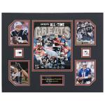 New England Patriots NFL Football All-Time Greats 16 x 20 inch Collage