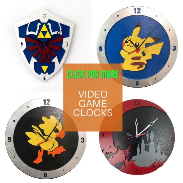 Video Game Clocks picture