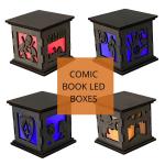 Comic Book LED Centerpieces