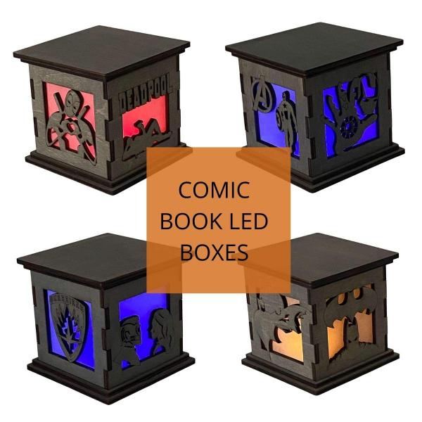 Comic Book LED Centerpieces picture