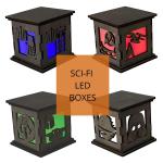 Sci-Fi LED Centerpieces