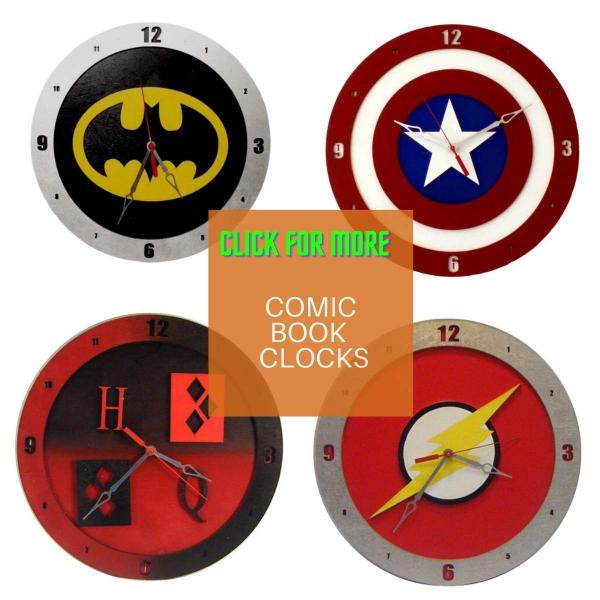 Comic Book Clocks picture