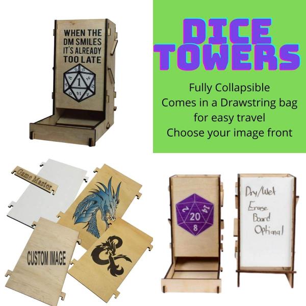 Collapsible Dice Tower