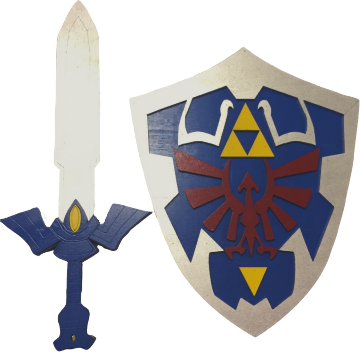 Kid's Size Cosplay Sets 14" Shield 17" Sword picture