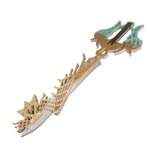 31" & Up Most Elaborate Wooden Keyblade Replicas picture