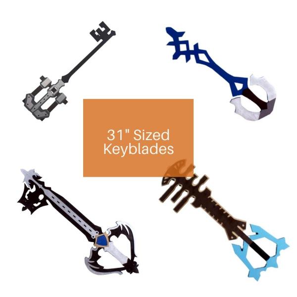 31" Wooden Keyblade Replicas