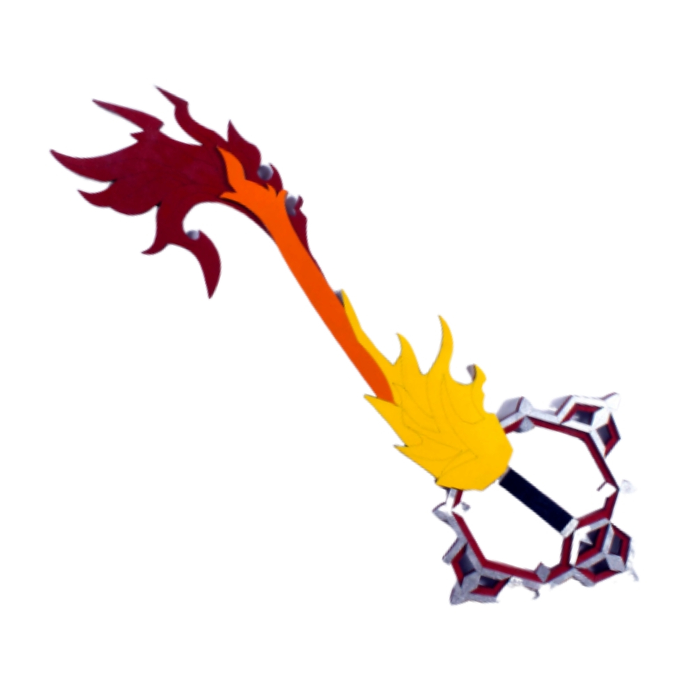 31" Wooden Intricate Keyblades picture