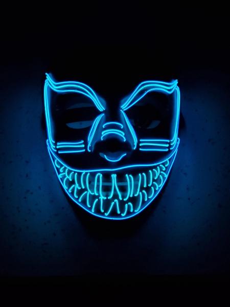 Smiley Cosplay LED Glow Mask