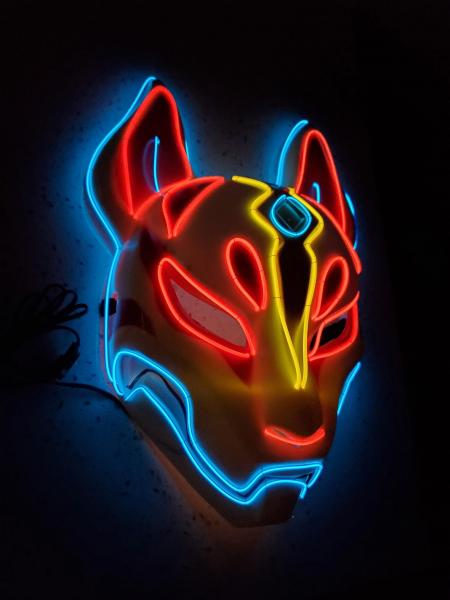 FOX NEON GLOW MASK picture