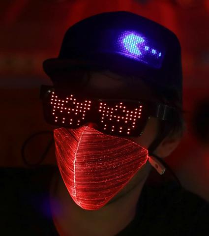 CUSTIMIZABLE LED NEON CULTURE GLOW GLASSES picture