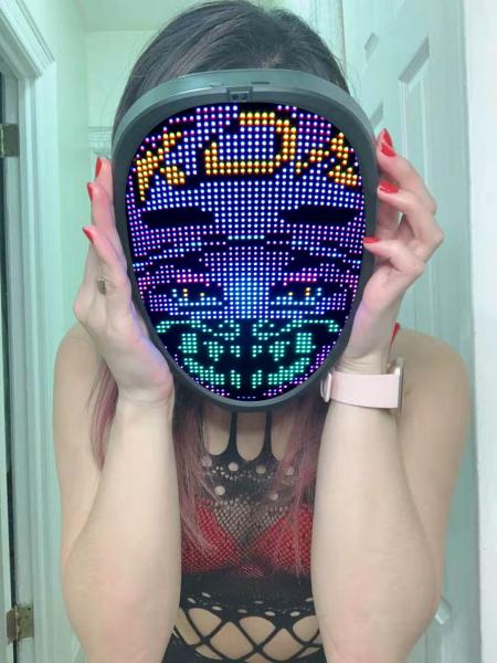 Neon Culture Programmable LED Face Mask