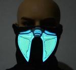 Sound Reactive Subzero LED Glow Mask