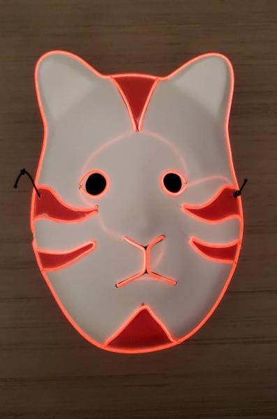 Anbu Black Ops Neon Glow Mask picture