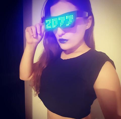 CUSTIMIZABLE LED NEON CULTURE GLOW GLASSES picture